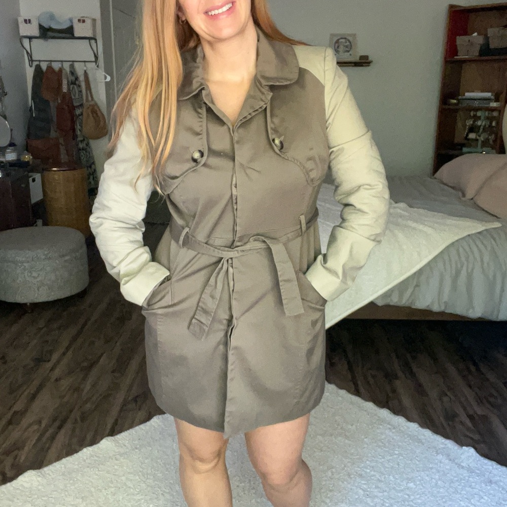 ASOS Trench Style Jacket Size 12